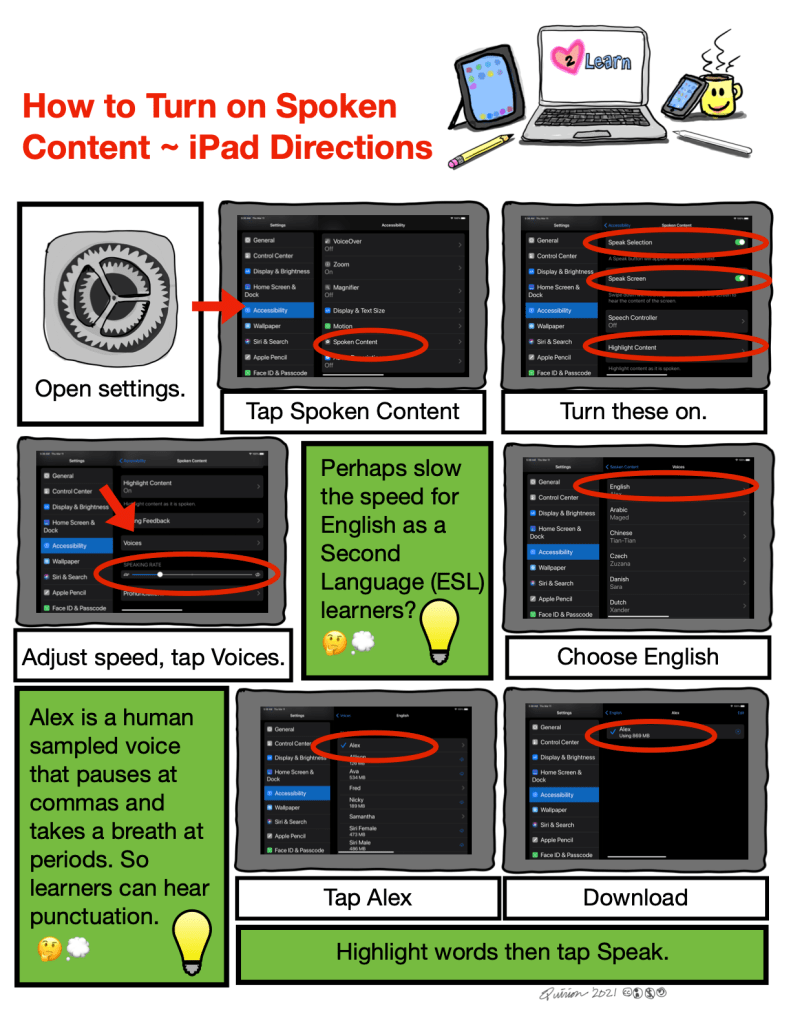 This is a thumbnail of the visual comic style directions.